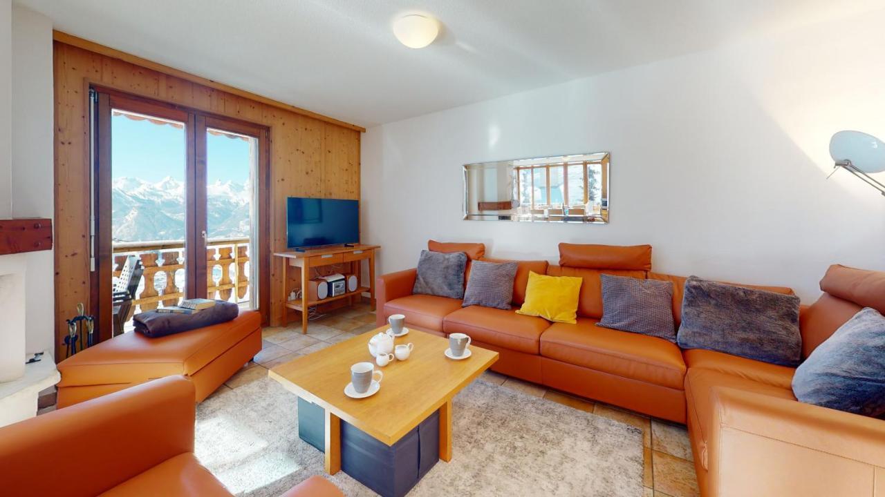 Balcons Du Soleil Y2 211 - Quiet Apartment 6 Pers Veysonnaz Ngoại thất bức ảnh